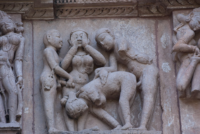 Erotic Carving, Khajuraho