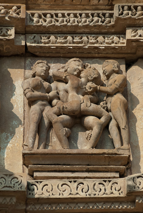 Erotic Carving, Khajuraho