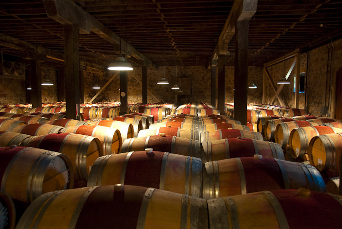 Barrel Room at the Hess Collection