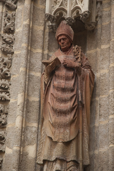 Exterior Statue, The Cathedral of Seville