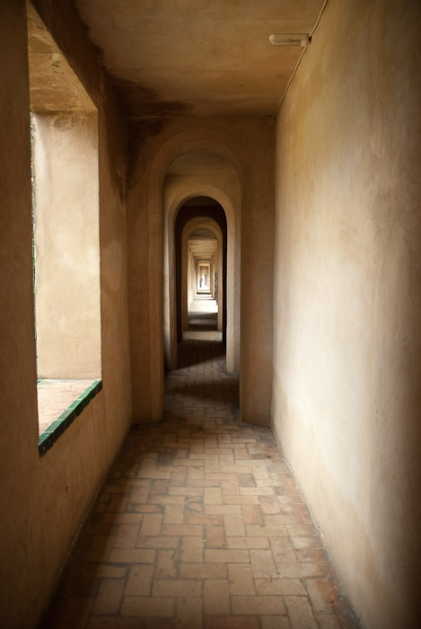 Hallway of the Garden Overlook, Alcázar of Seville