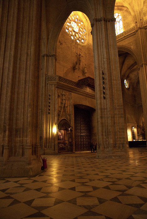 Interior of The Cathedral of Seville