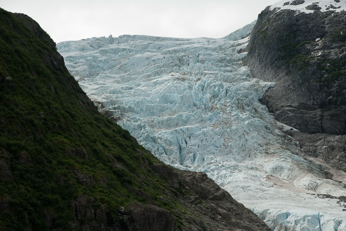 A smaller arm of the Holgate Glacier