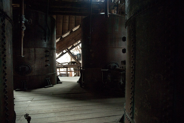 Inside Leaching Plant, Kennecott Mill Town