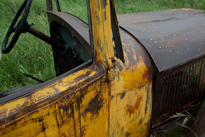 Abandoned Model-T Ford, Chitina
			