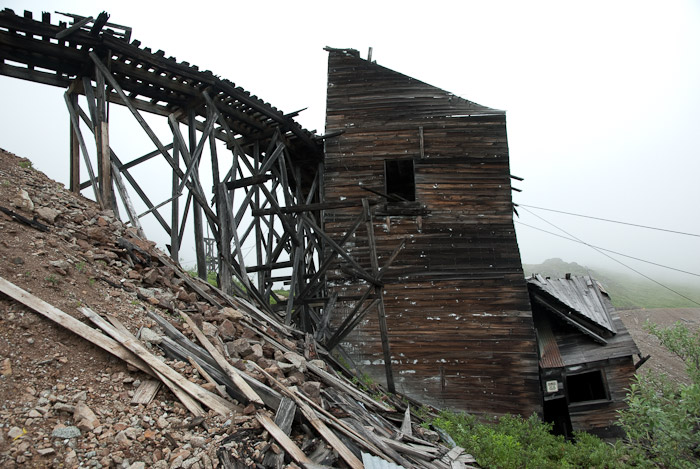 Mill, Independence Mine