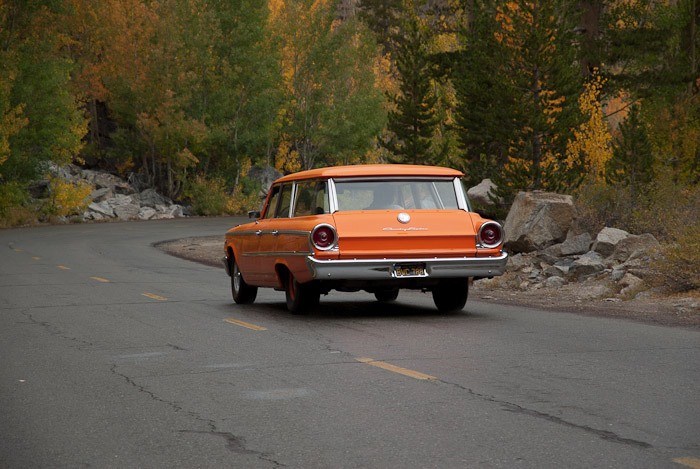 Classic Cars and Fall Colors in the Eastern Sierra