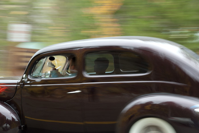 Classic Cars and Fall Colors in the Eastern Sierra