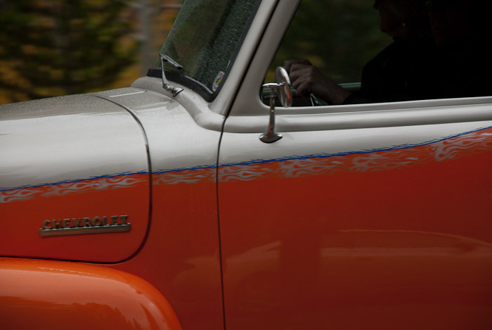 Classic Cars and Fall Colors in the Eastern Sierra