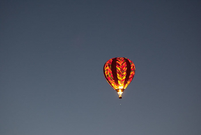 Glowing at First Light