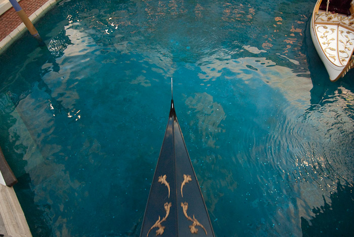 Gondola at the Venetian