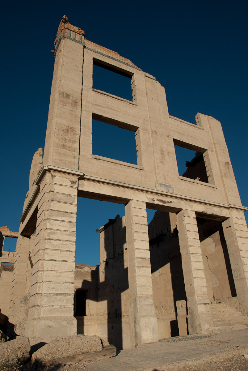 Ruins of the Cook Bank building