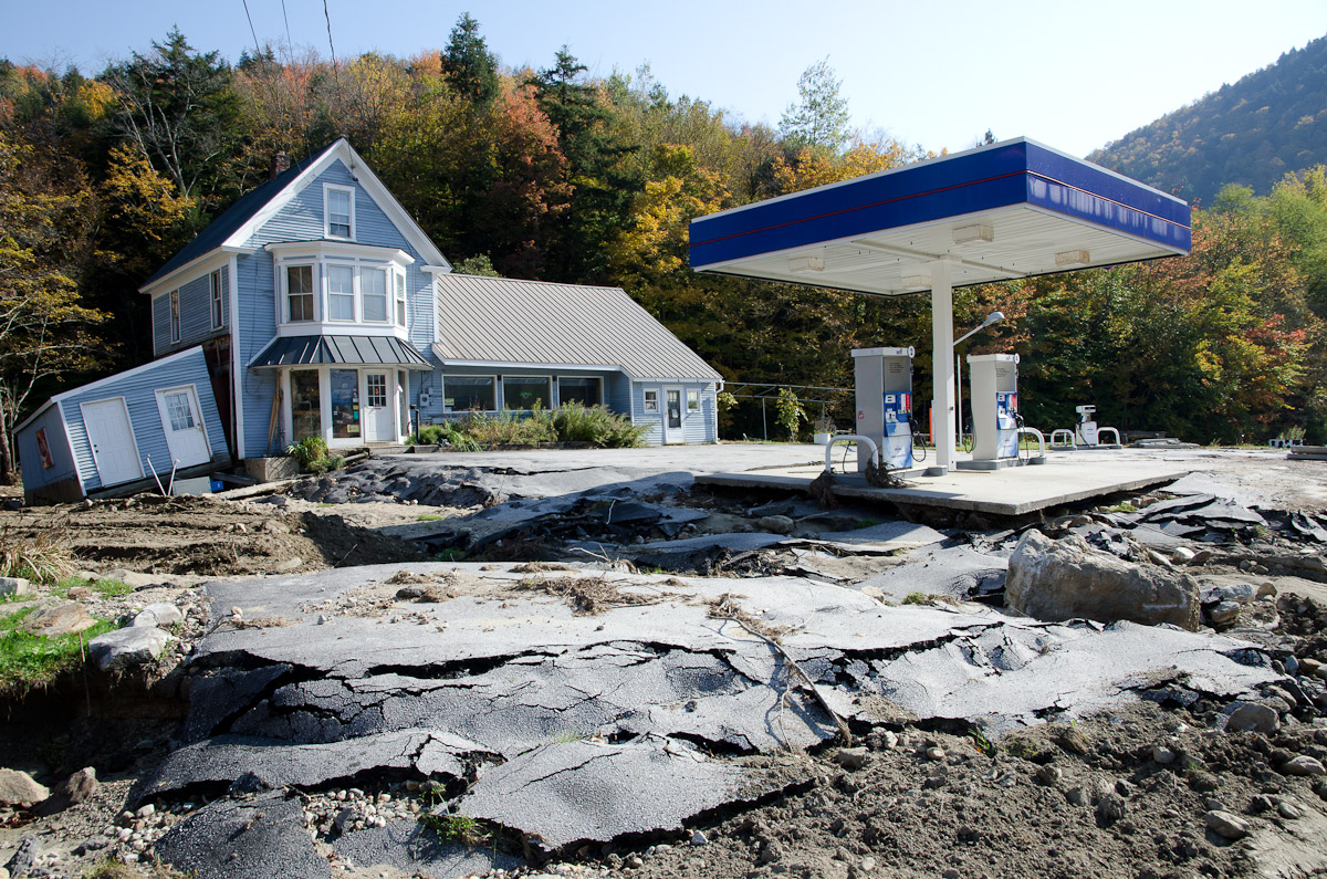 Hurricane Irene Damage