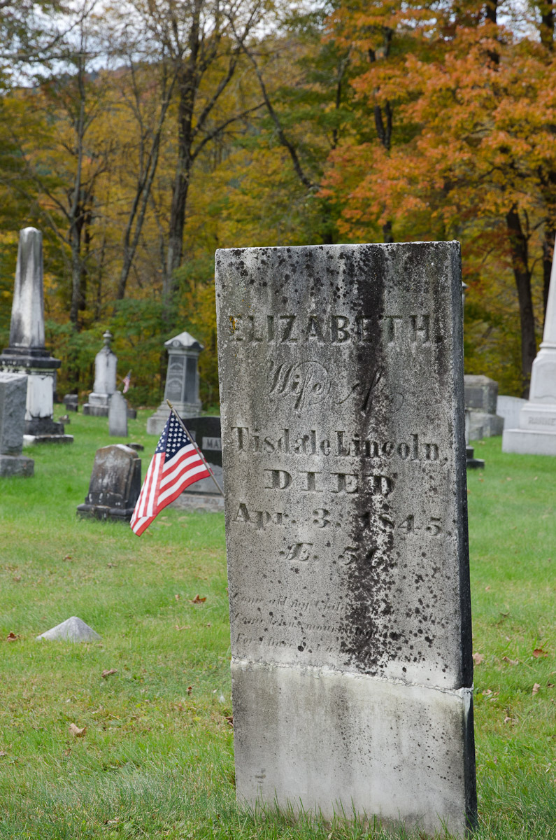 Cemetery along Route 100