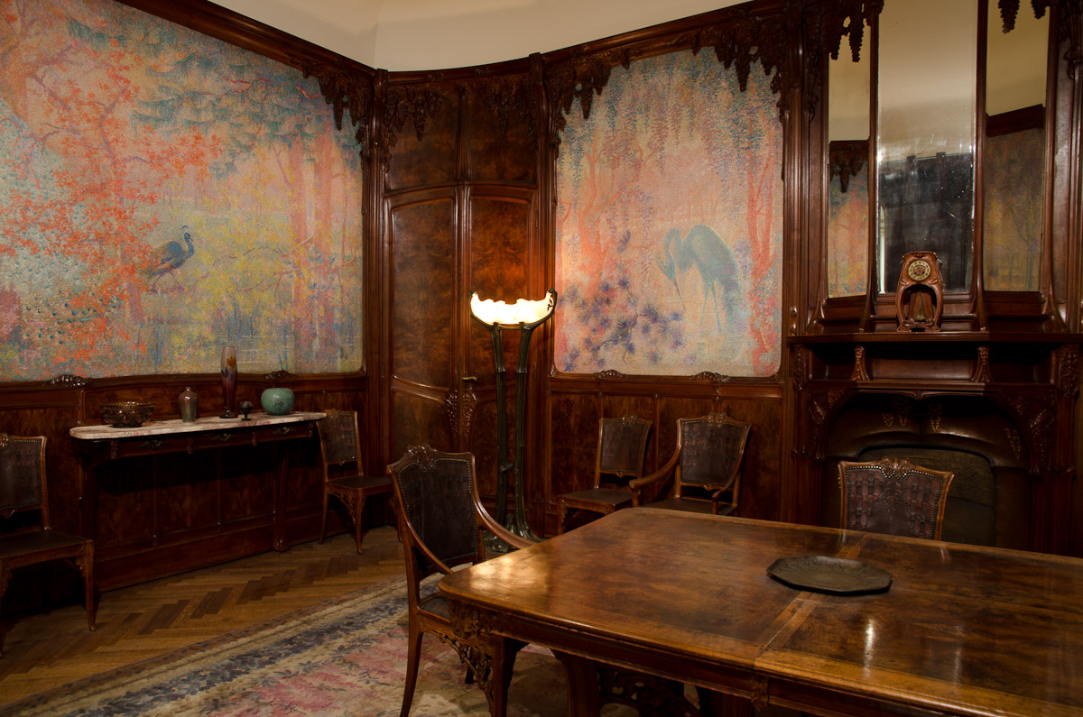 Wisteria Dining Room Murals, Metropolitan Museum of Art