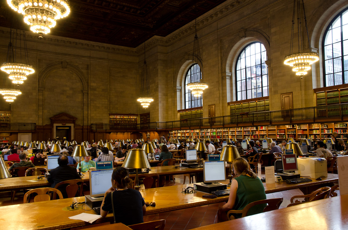 Reading Room, New York Public Library