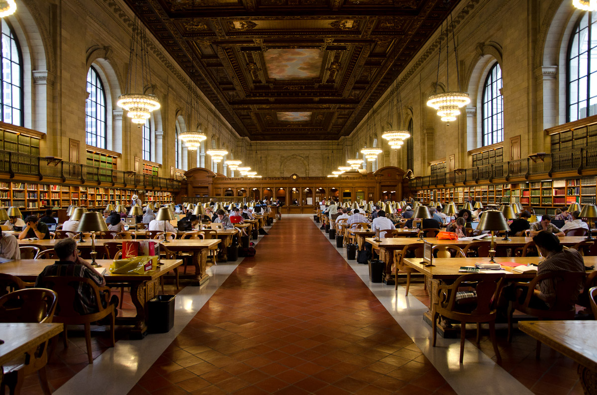 Reading Room, New York Public Library