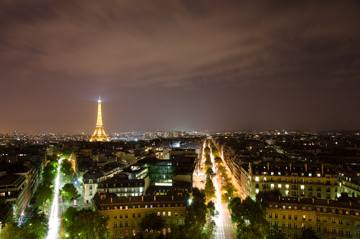 Eiffel Tower at Night