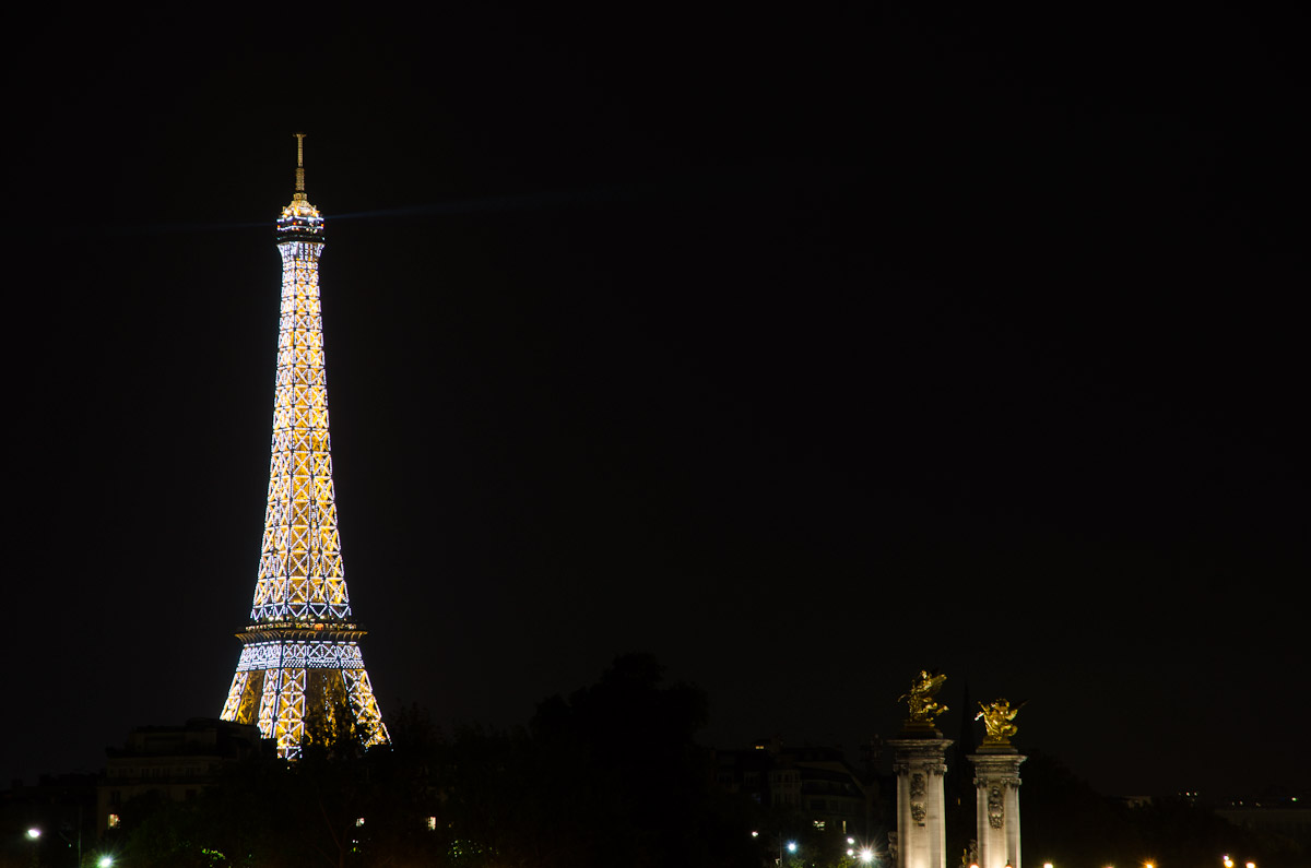 Eiffel Tower at Night