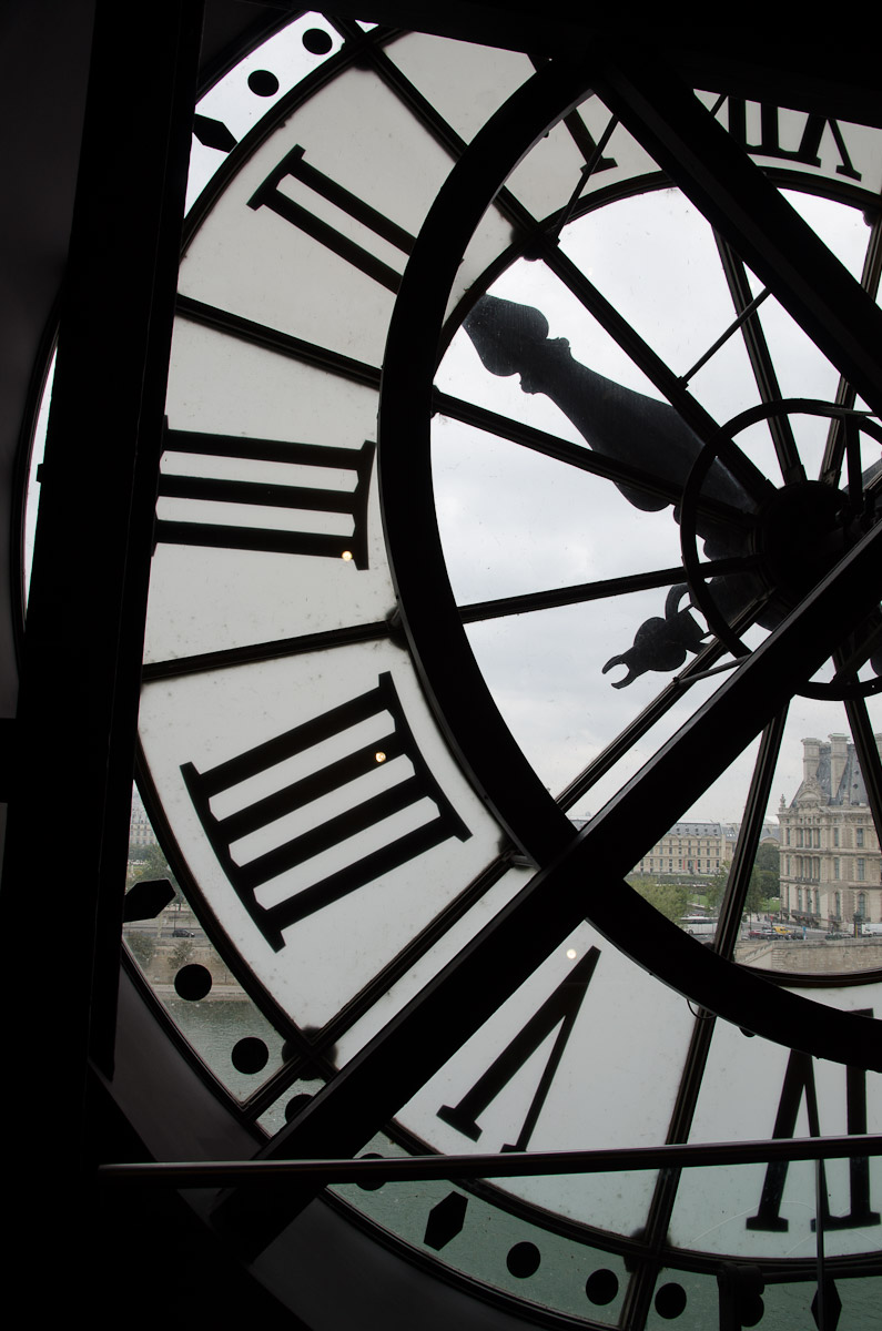 Clock at Musée d'Orsay