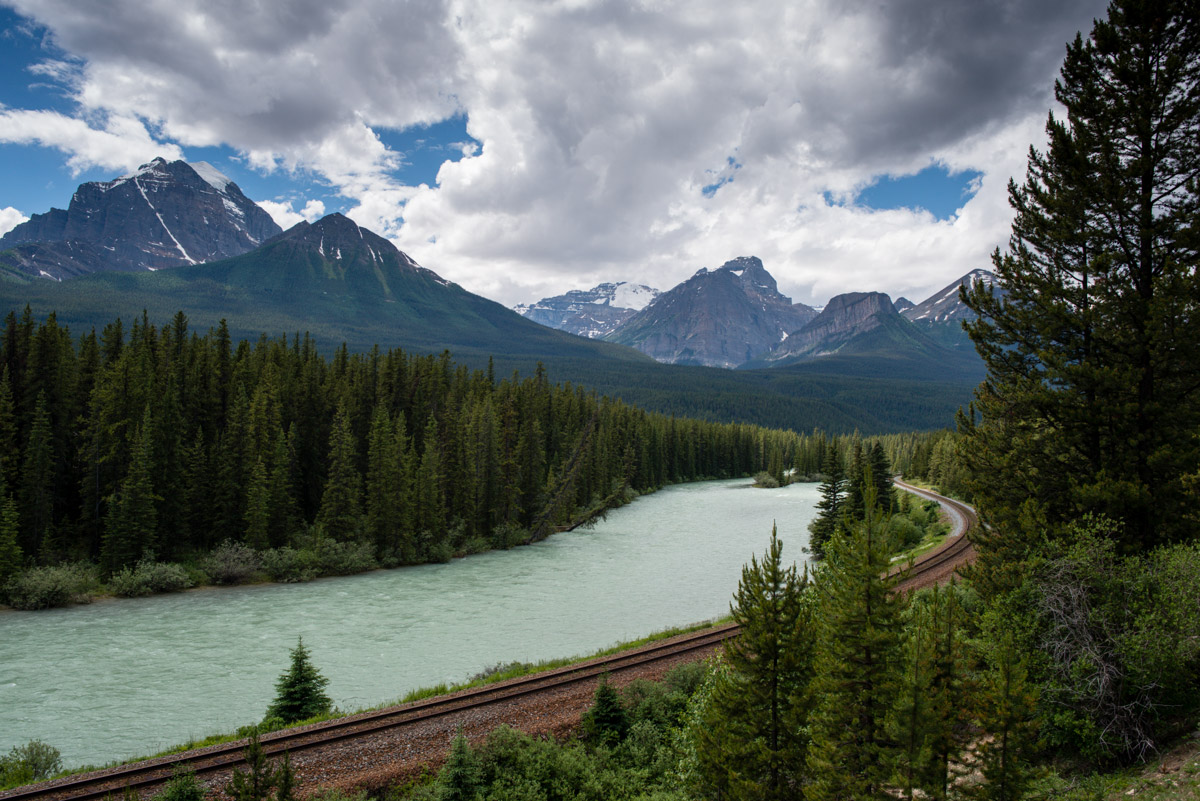 Along the Bow River